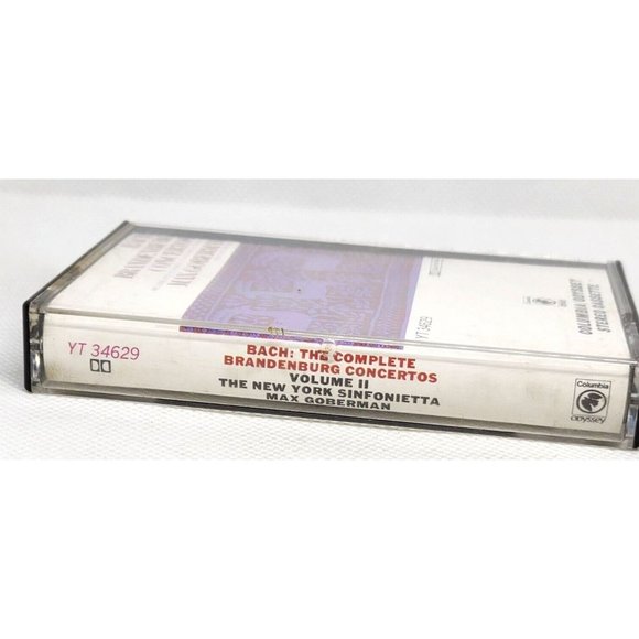 Bach Brandenburg Concertos Max Goberman Dolby System Cassette Tape - Picture 4 of 8